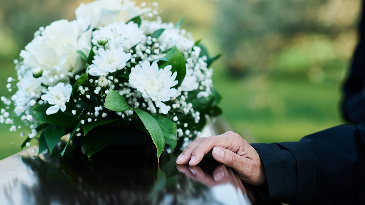 素敵な犬の葬儀