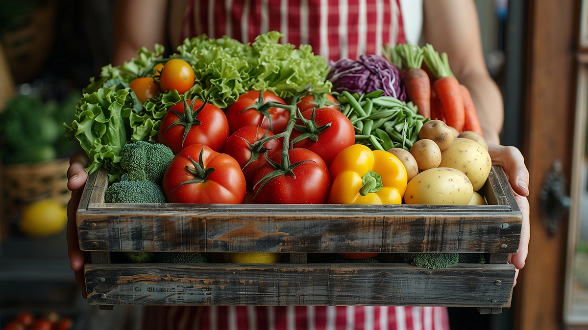 たくさんの食材
