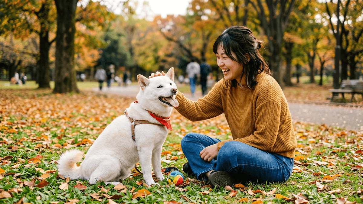 シニア犬のイメージ