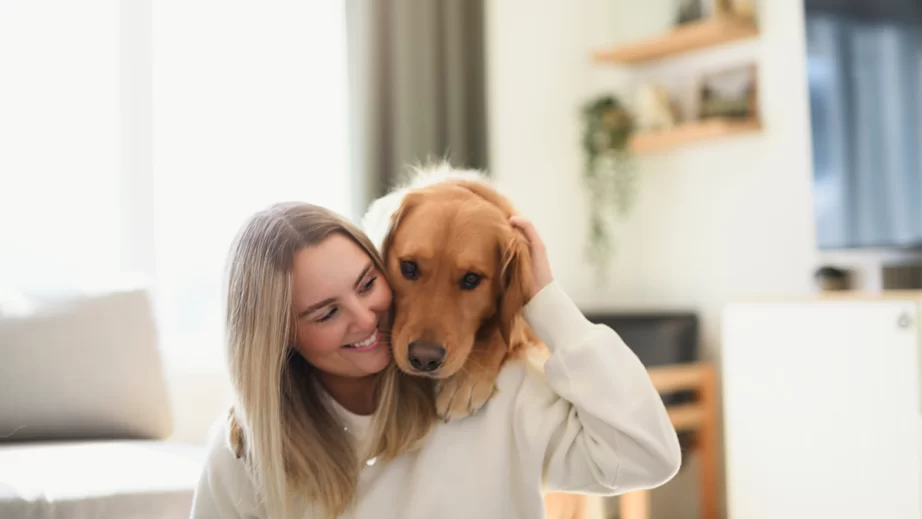 愛犬と一緒のイメージ